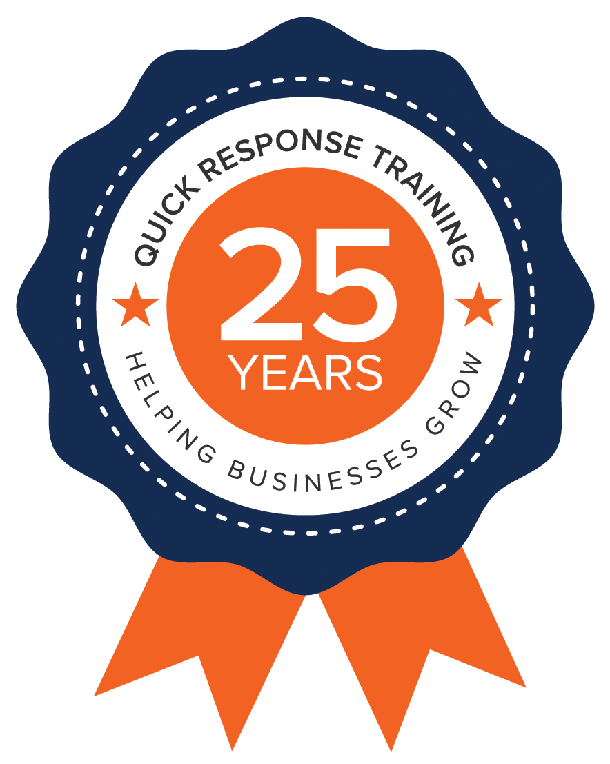 Quick Response Training 25th Anniversary Ribbon